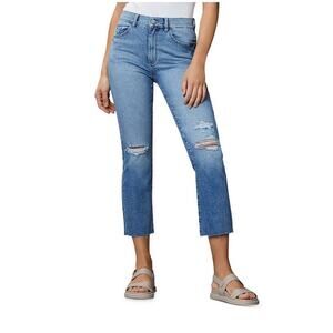 DL1961 Patti Straight High-Rise Vintage Ankle Light Distress - 20W